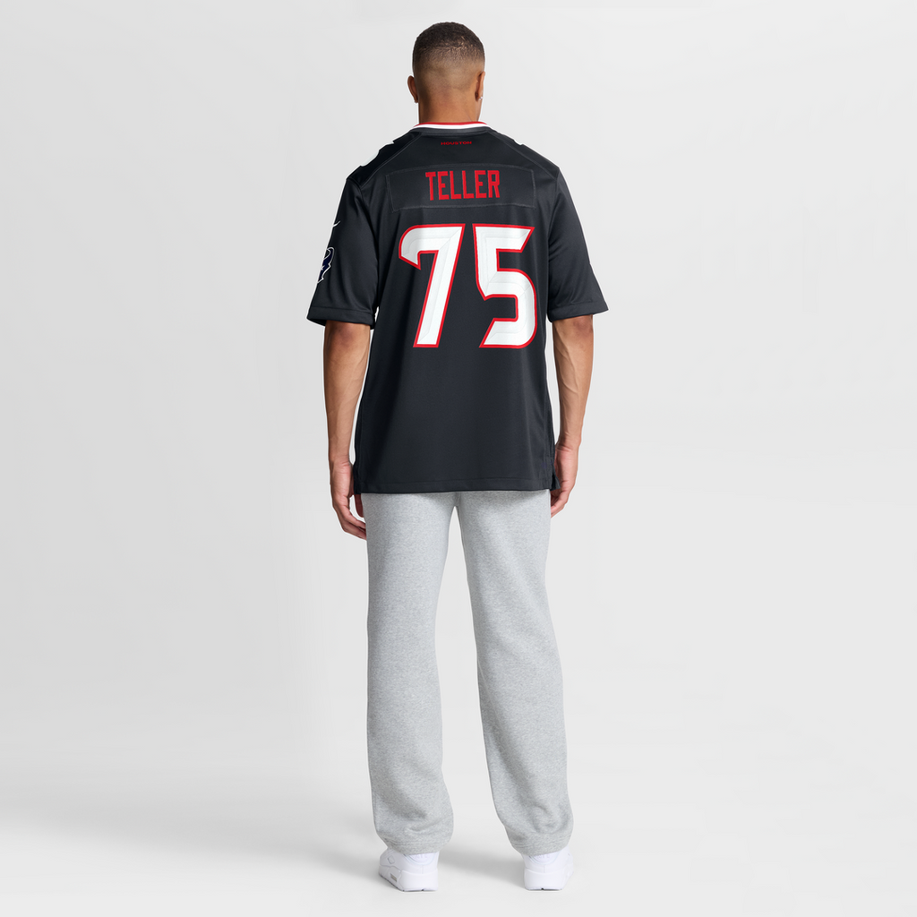 Wyatt Teller Houston Texans Game Jersey - Navy