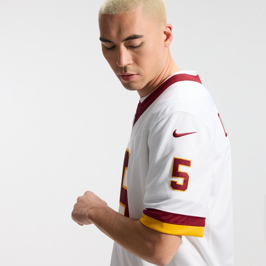Jayden Daniels Washington Commanders Vapor F.U.S.E. Stitched Limited Jersey - Burgundy