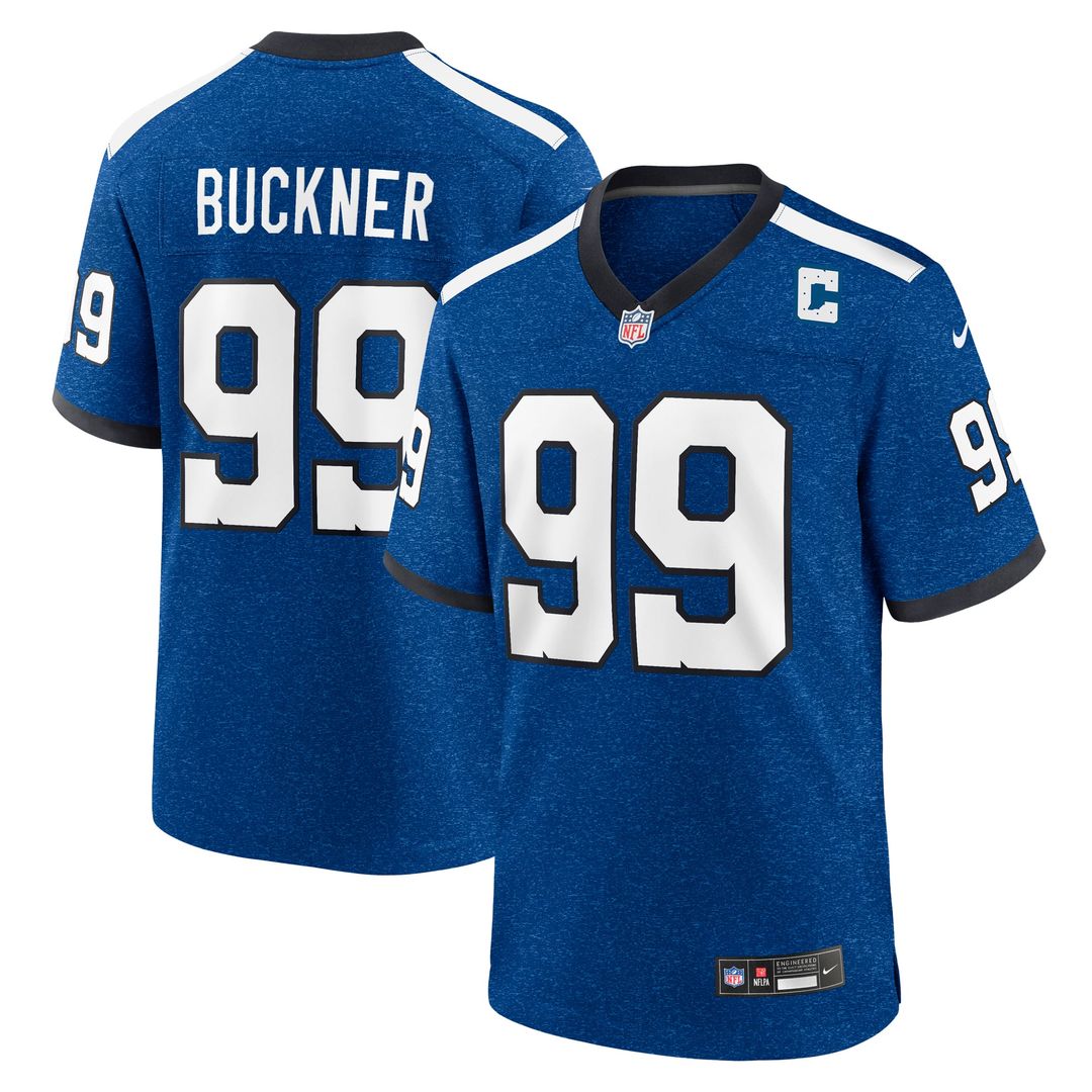 DeForest Buckner Indianapolis Colts Game Jersey - Royal Blue