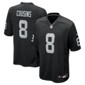 Kirk Cousins Las Vegas Raiders Game Jersey - Black