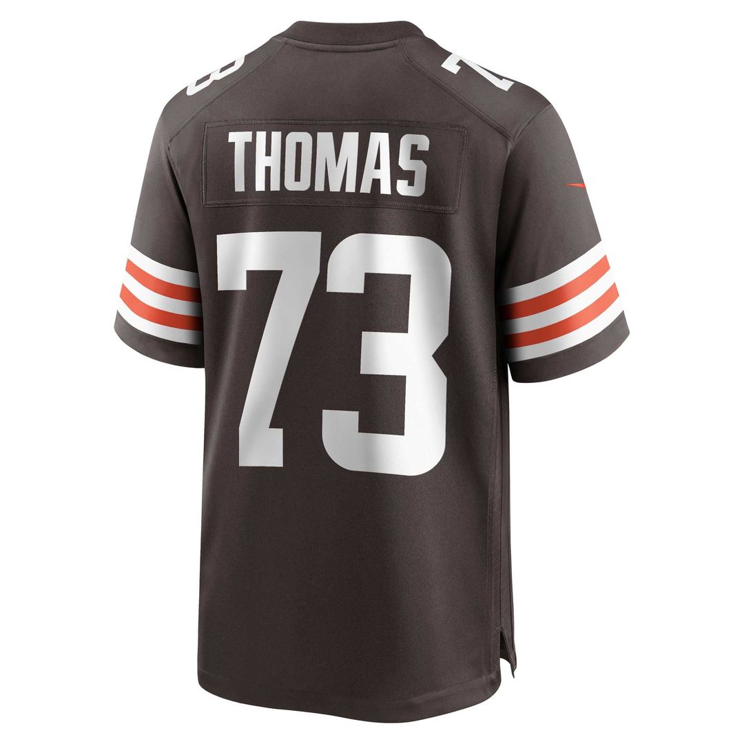 Joe Thomas Cleveland Browns Game Jersey - Brown
