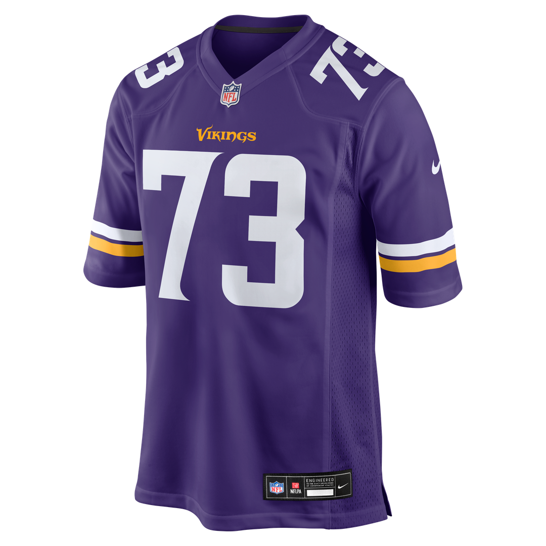 Walter Rouse Minnesota Vikings Game Jersey - Purple