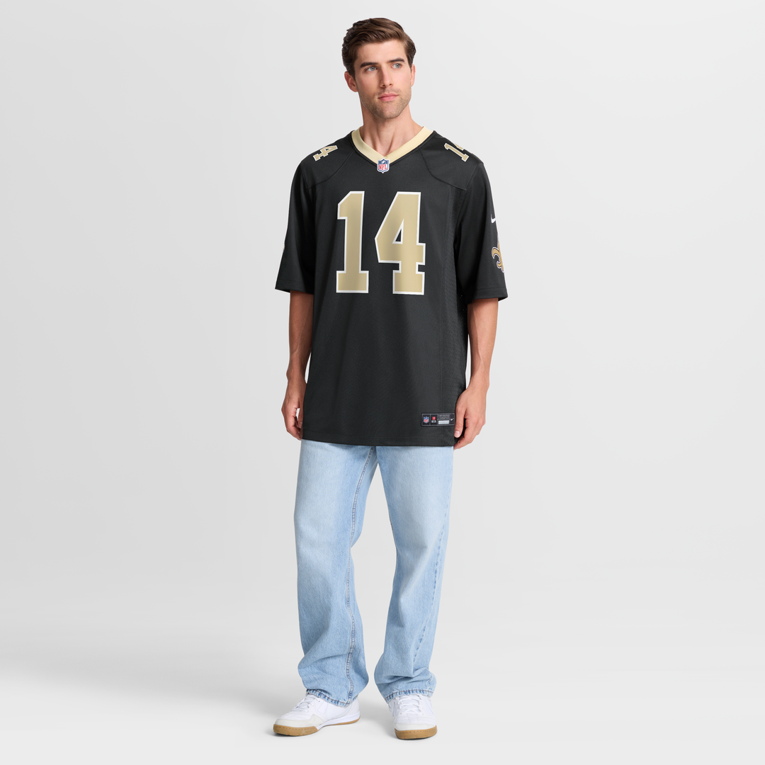 Ga'Quincy McKinstry New Orleans Saints Game Jersey - Black