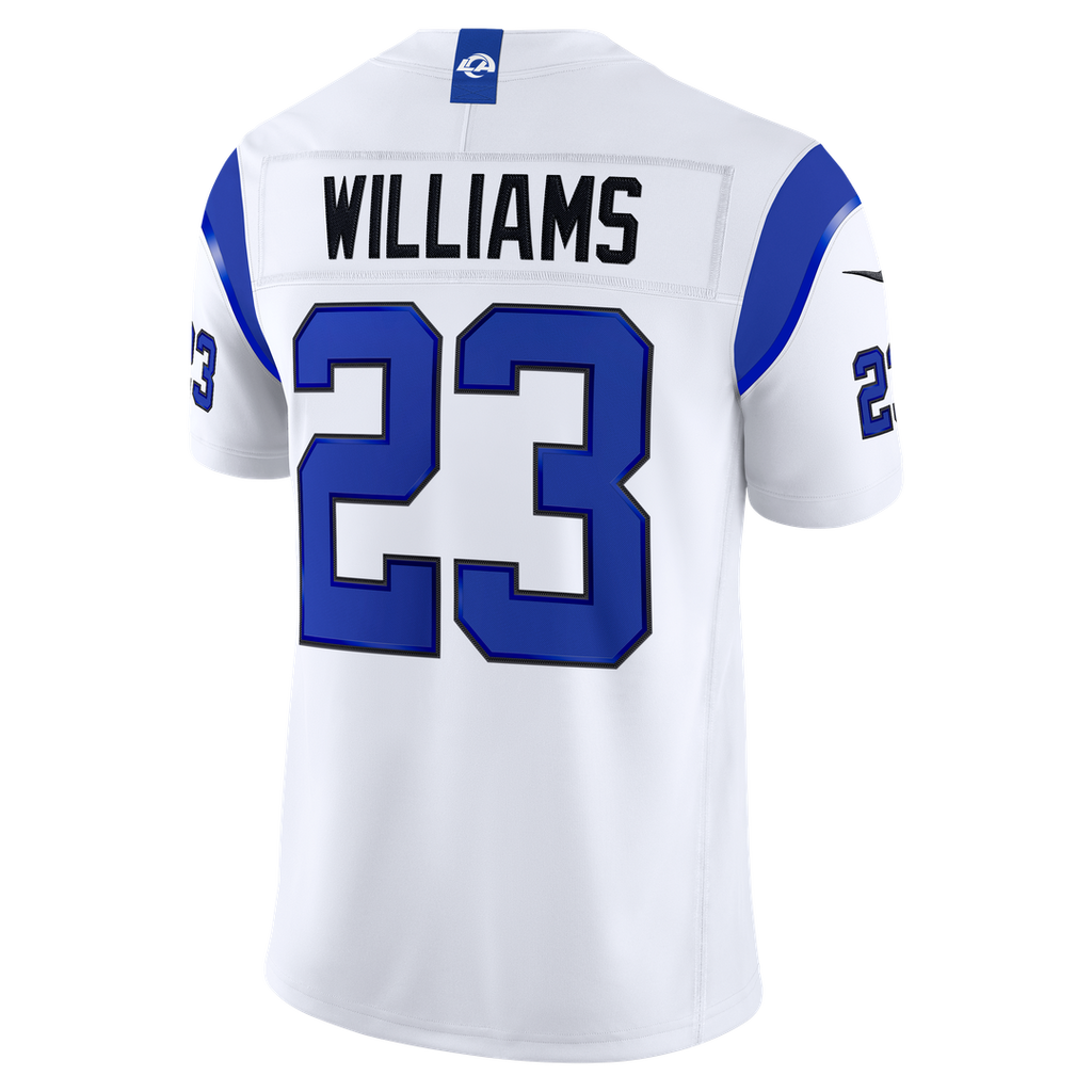 Kyren Williams Los Angeles Rams Vapor F.U.S.E. Stitched Limited Jersey - Fearsome White
