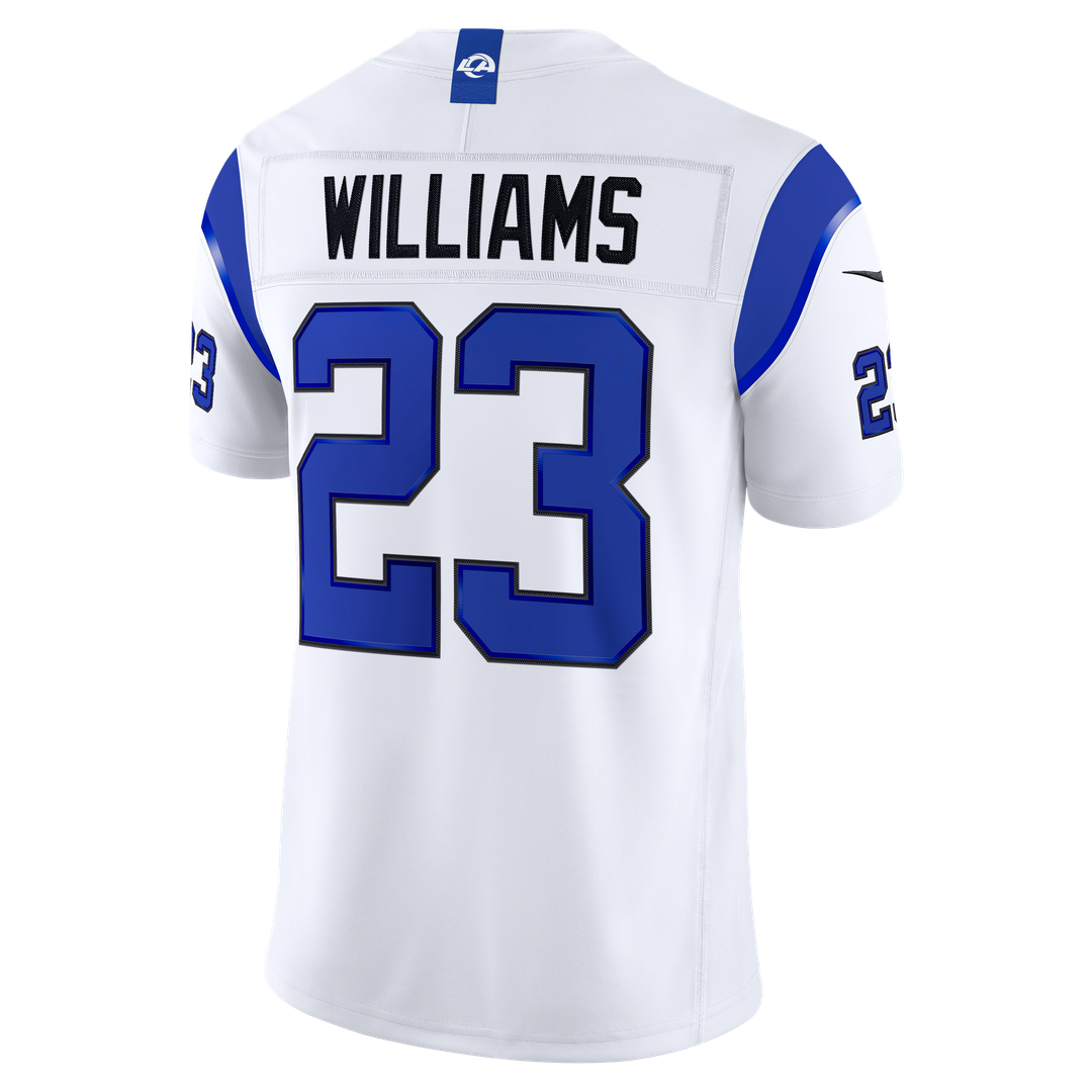 Kyren Williams Los Angeles Rams Vapor F.U.S.E. Stitched Limited Jersey - Fearsome White