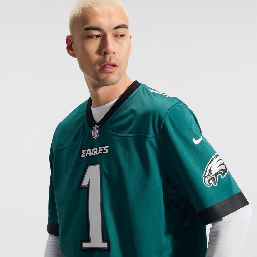 Jalen Hurts Philadelphia Eagles Alternate Game Jersey - Black