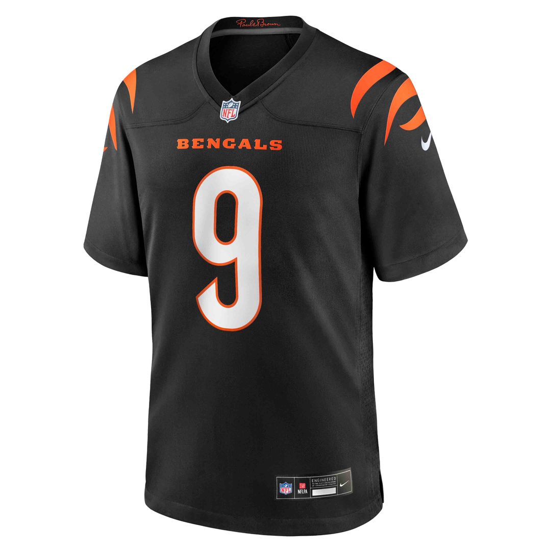 Joe Burrow Cincinnati Bengals Alternate Game Jersey - Orange