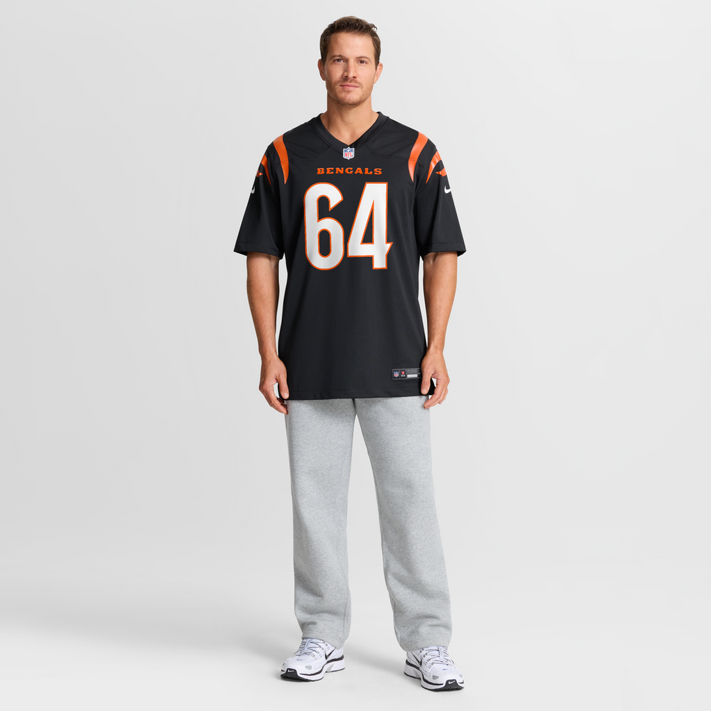 Ted Karras Cincinnati Bengals Game Jersey - Black