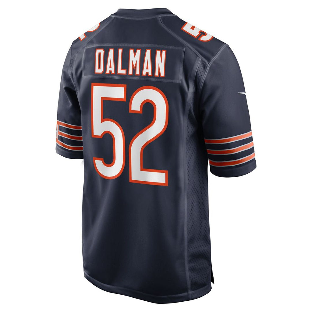 Drew Dalman Chicago Bears Game Jersey - Navy