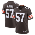 Isaiah McGuire Cleveland Browns Game Jersey - Brown