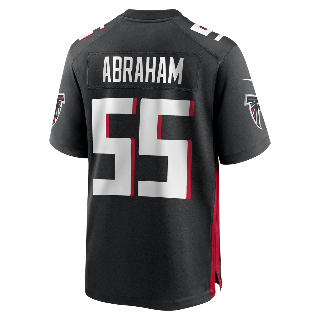 John Abraham Atlanta Falcons Game Jersey - Black