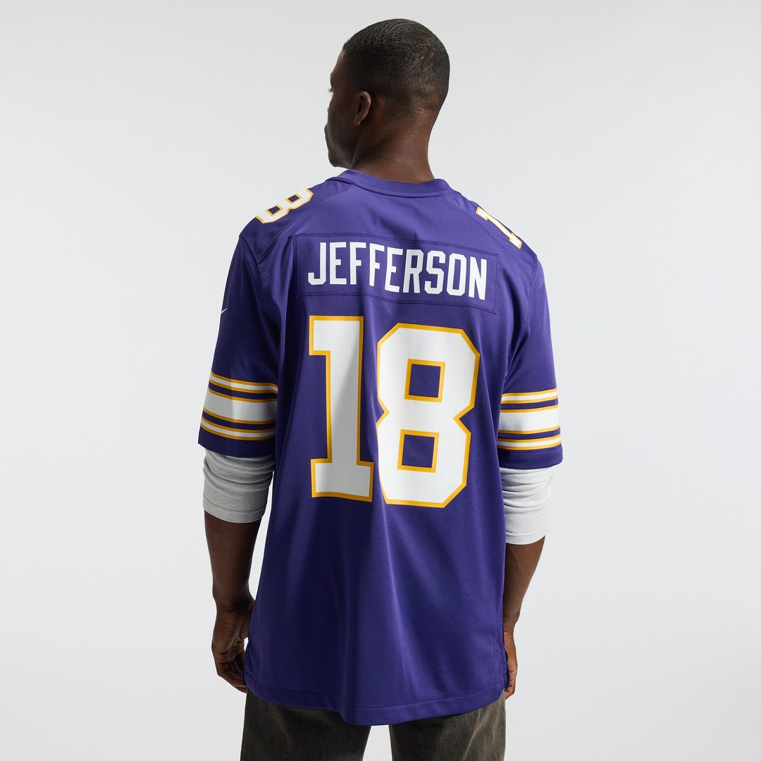 Justin Jefferson Minnesota Vikings Alternate Game Jersey - White