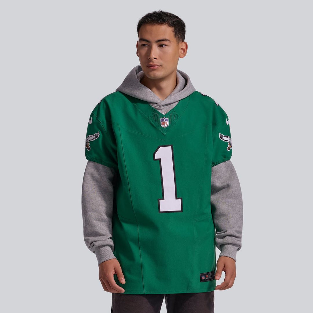 Jalen Hurts Philadelphia Eagles Vapor F.U.S.E. Elite Jersey - Midnight Green