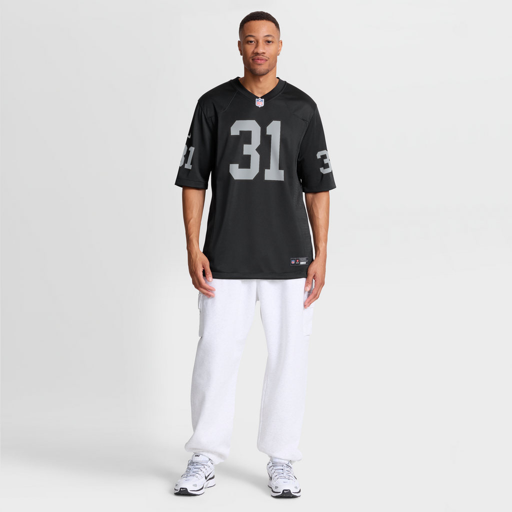 Raheem Mostert Las Vegas Raiders Game Jersey - Black