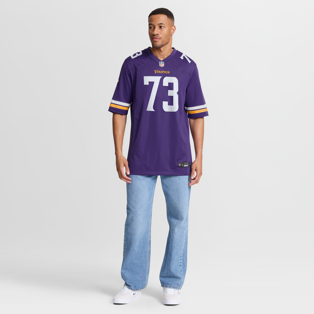 Walter Rouse Minnesota Vikings Game Jersey - Purple