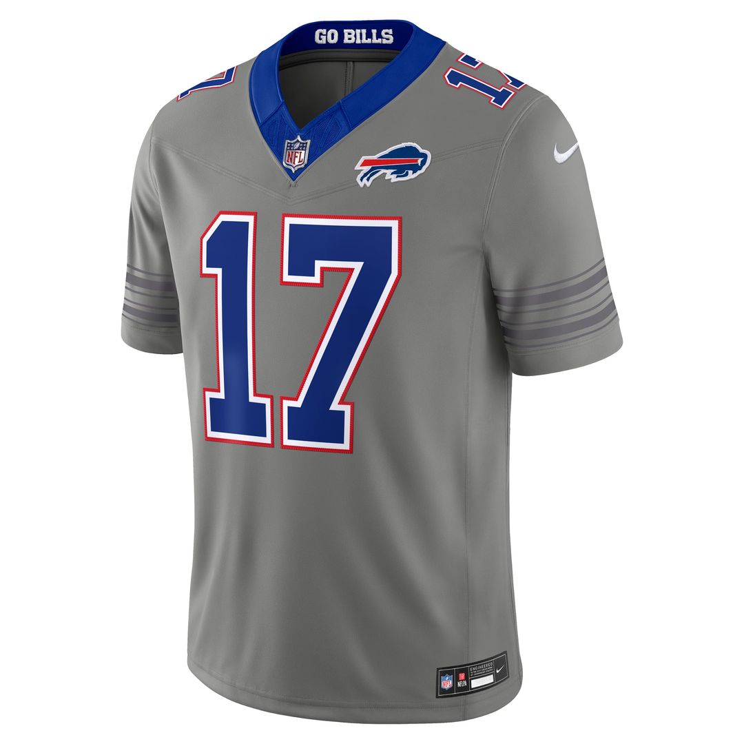 Josh Allen Buffalo Bills Vapor F.U.S.E. Stitched Limited Jersey - White