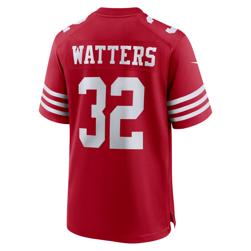 Ricky Watters San Francisco 49ers Game Jersey - Scarlet