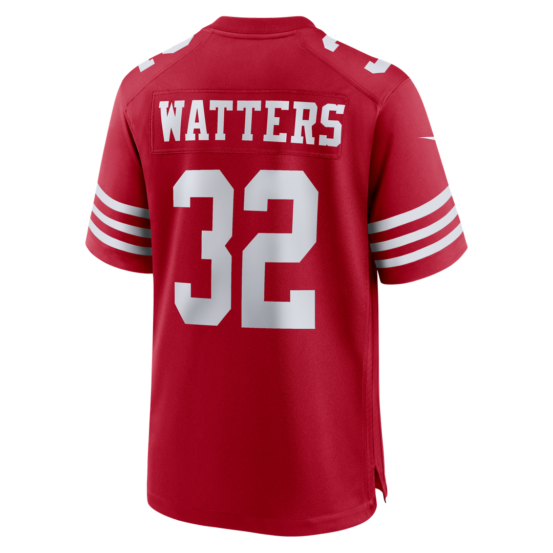 Ricky Watters San Francisco 49ers Game Jersey - Scarlet