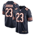 Roschon Johnson Chicago Bears Game Jersey - Navy