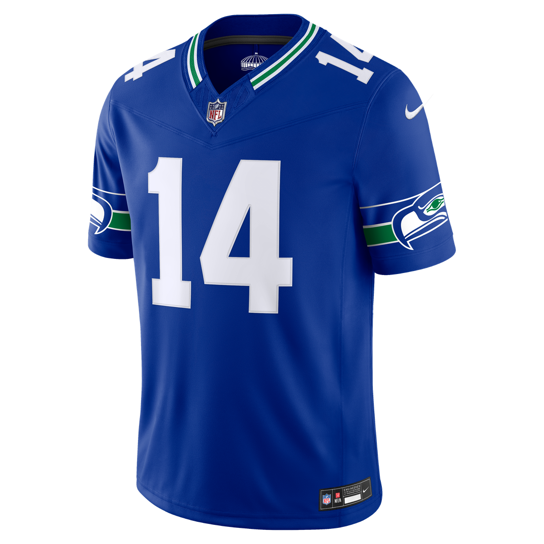 Sam Darnold Seattle Seahawks Alternate Vapor F.U.S.E. Stitched Limited Jersey - Royal Blue
