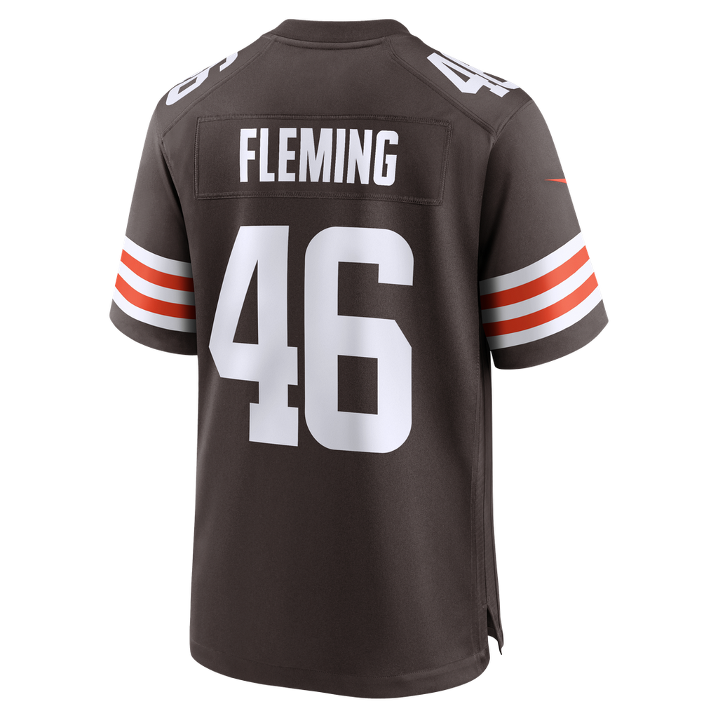 Don Fleming Cleveland Browns Jersey - Brown