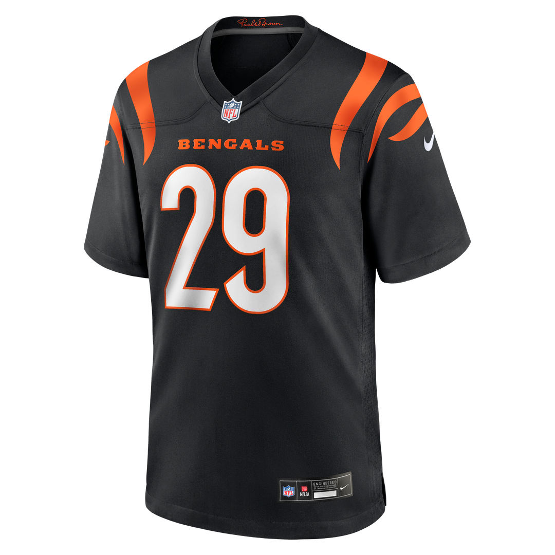 Kyle Dugger Cincinnati Bengals Game Jersey - Black