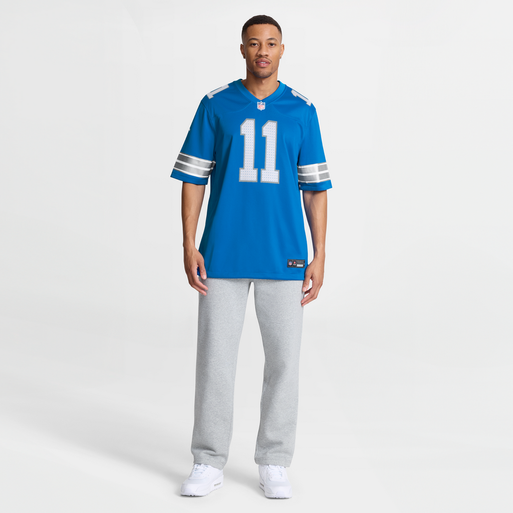Damone Clark Detroit Lions Game Jersey - Blue