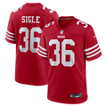 Marques Sigle San Francisco 49ers Game Jersey - Scarlet