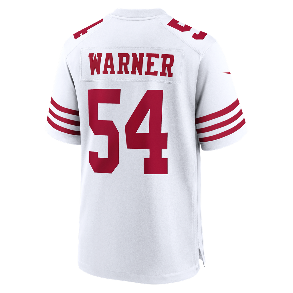 Fred Warner San Francisco 49ers 80th Anniversary Game Jersey - White