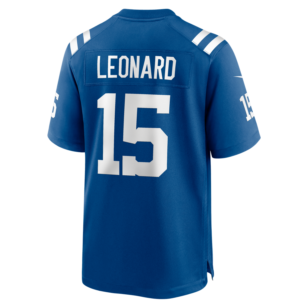 Riley Leonard Indianapolis Colts Game Jersey - Royal Blue