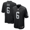 AJ Cole Las Vegas Raiders Game Jersey - Black