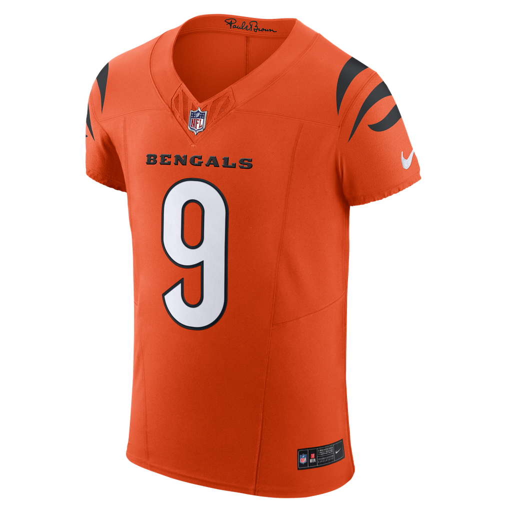 Joe Burrow Cincinnati Bengals Vapor F.U.S.E. Elite Jersey - Orange