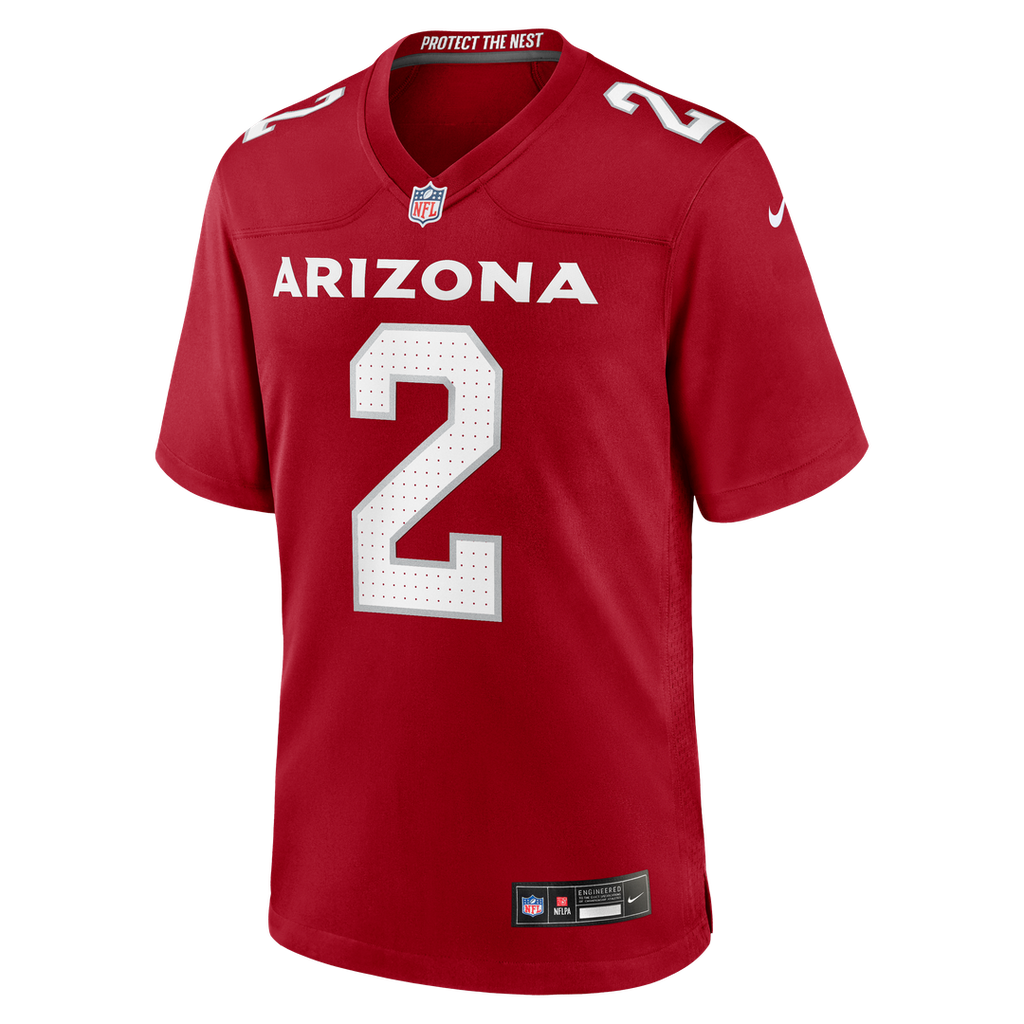 Will Johnson Arizona Cardinals Game Jersey - Cardinal