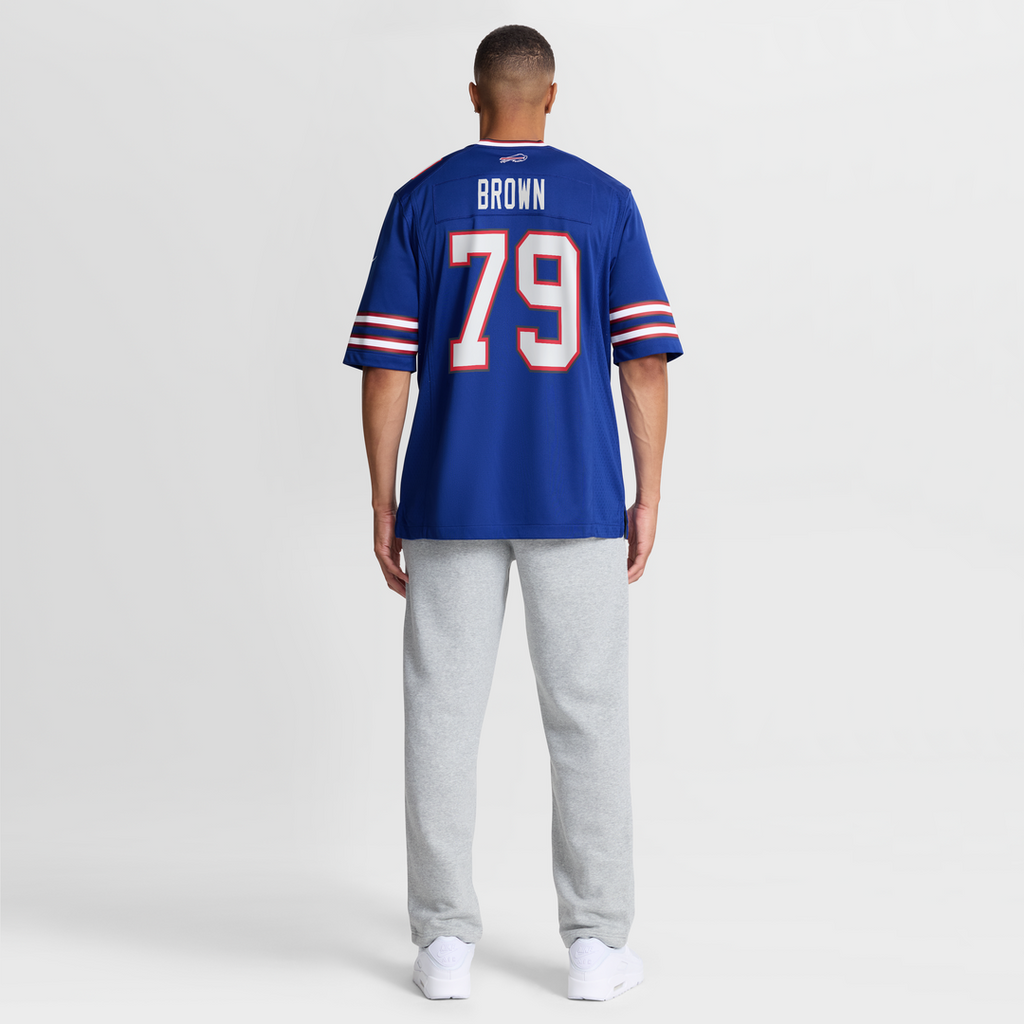 Ruben Brown Buffalo Bills Game Jersey - Royal Blue