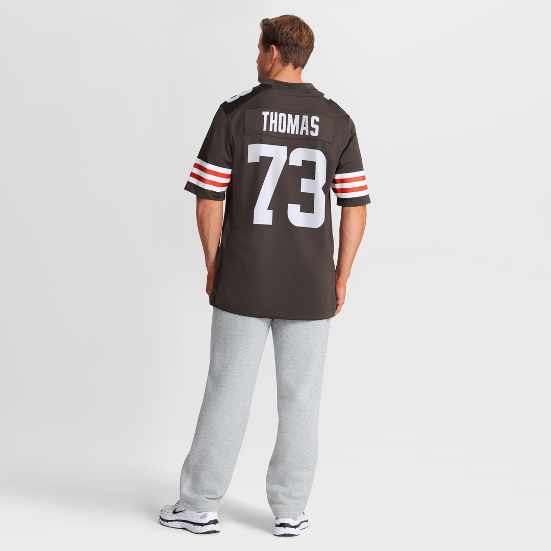 Joe Thomas Cleveland Browns Game Jersey - Brown