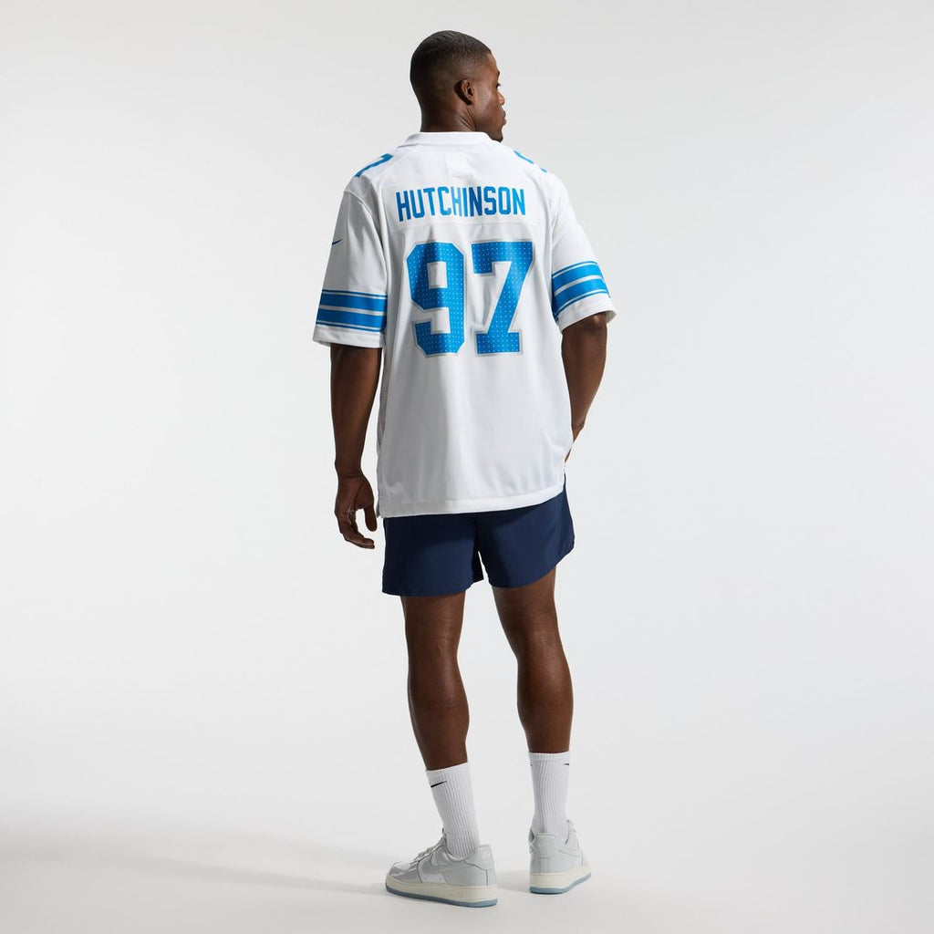 Aidan Hutchinson Detroit Lions Game Jersey - White