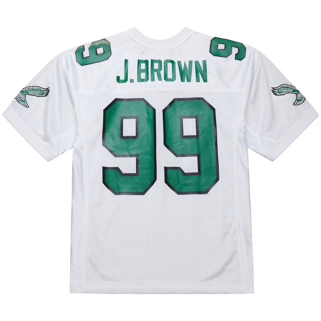 Jerome Brown Philadelphia Eagles 1991 Authentic Throwback Jersey - White