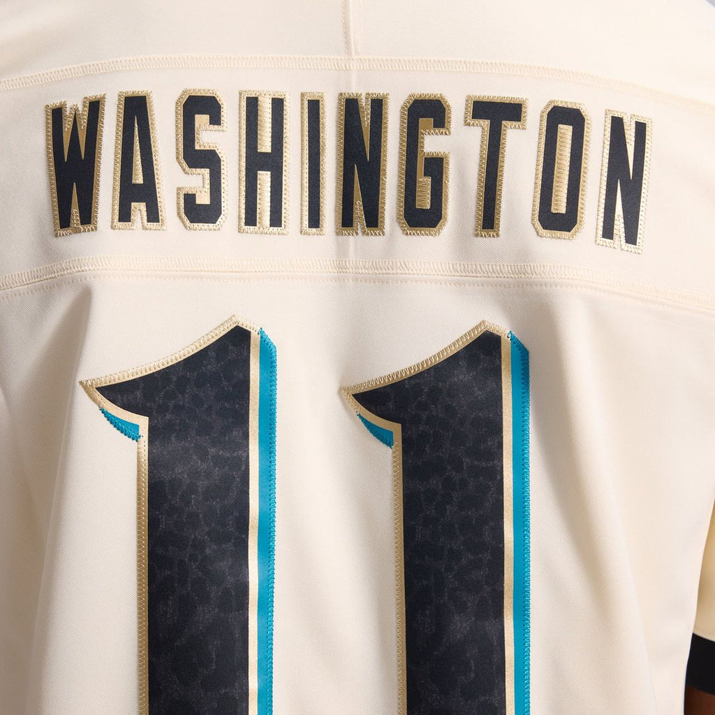 Parker Washington Jacksonville Jaguars 2026 Rivalries Collection Stitched Limited Jersey - Natural