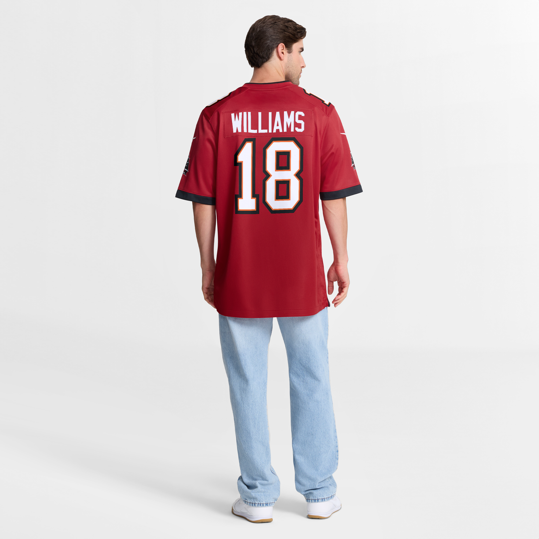 Josh Williams Tampa Bay Buccaneers Game Jersey - Red
