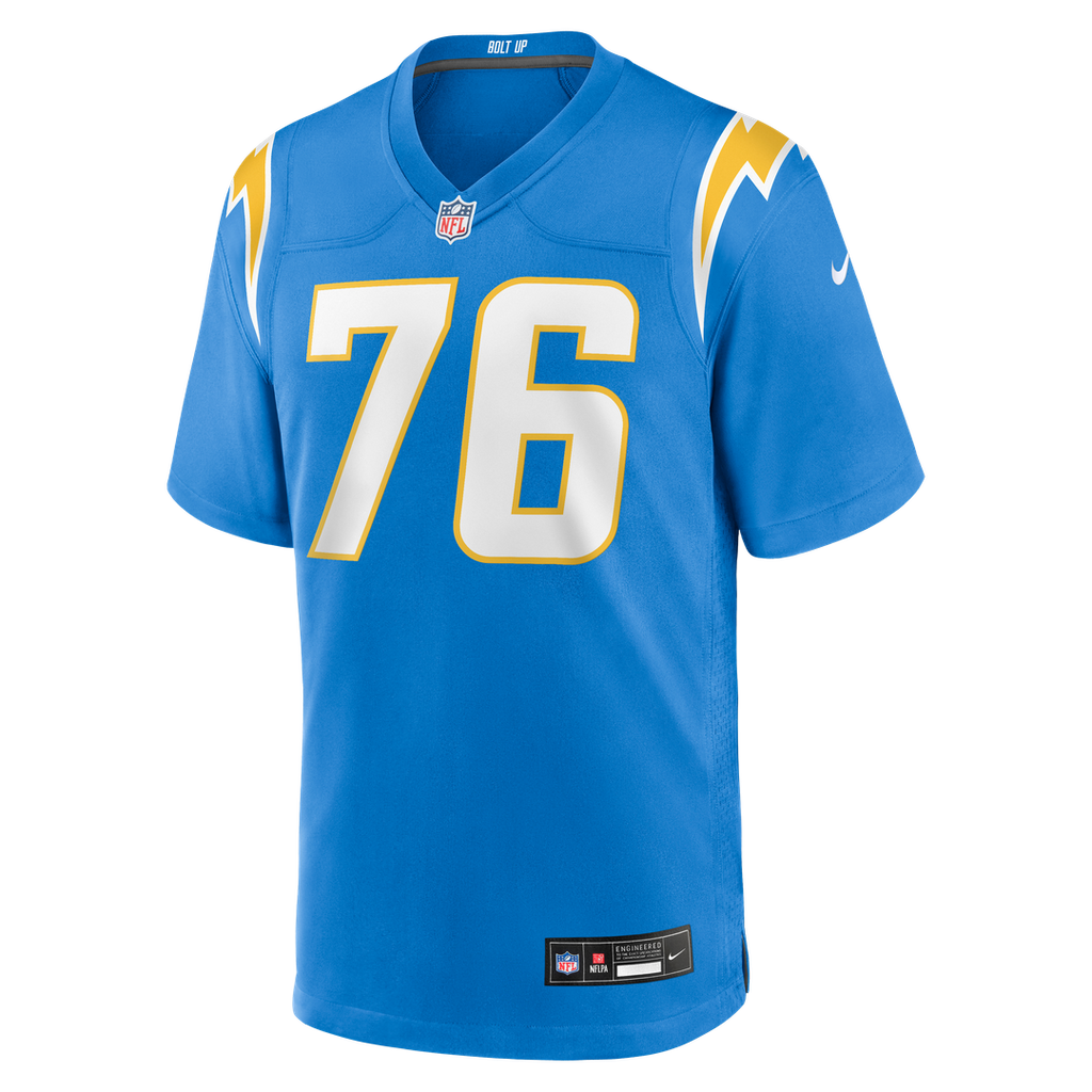 Joe Alt Los Angeles Chargers Game Jersey - Powder Blue