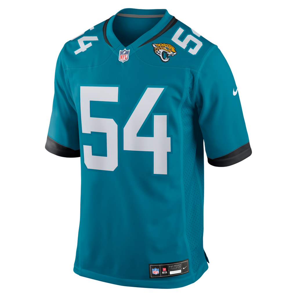 Jack Kiser Jacksonville Jaguars Game Jersey - Teal