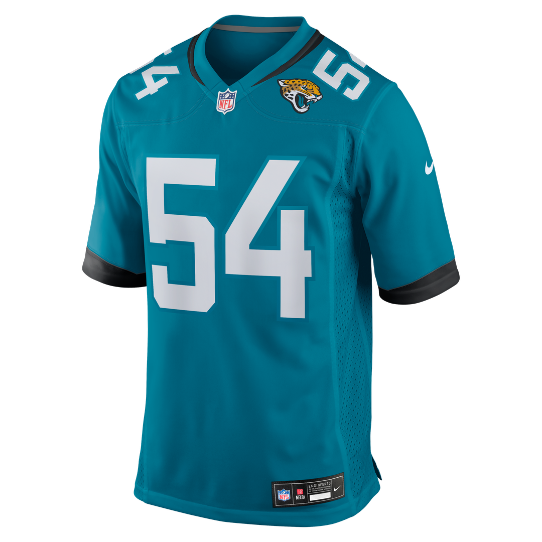 Jack Kiser Jacksonville Jaguars Game Jersey - Teal