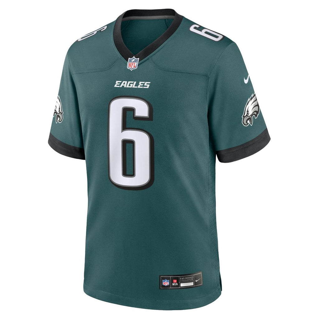 DeVonta Smith Philadelphia Eagles Game Jersey - Midnight Green