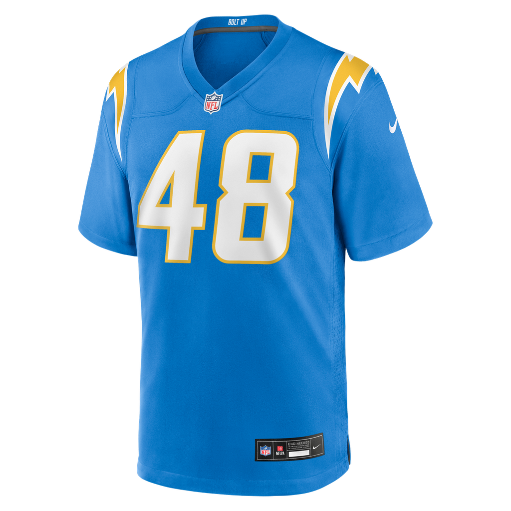 Bud Dupree Los Angeles Chargers Game Jersey - Powder Blue
