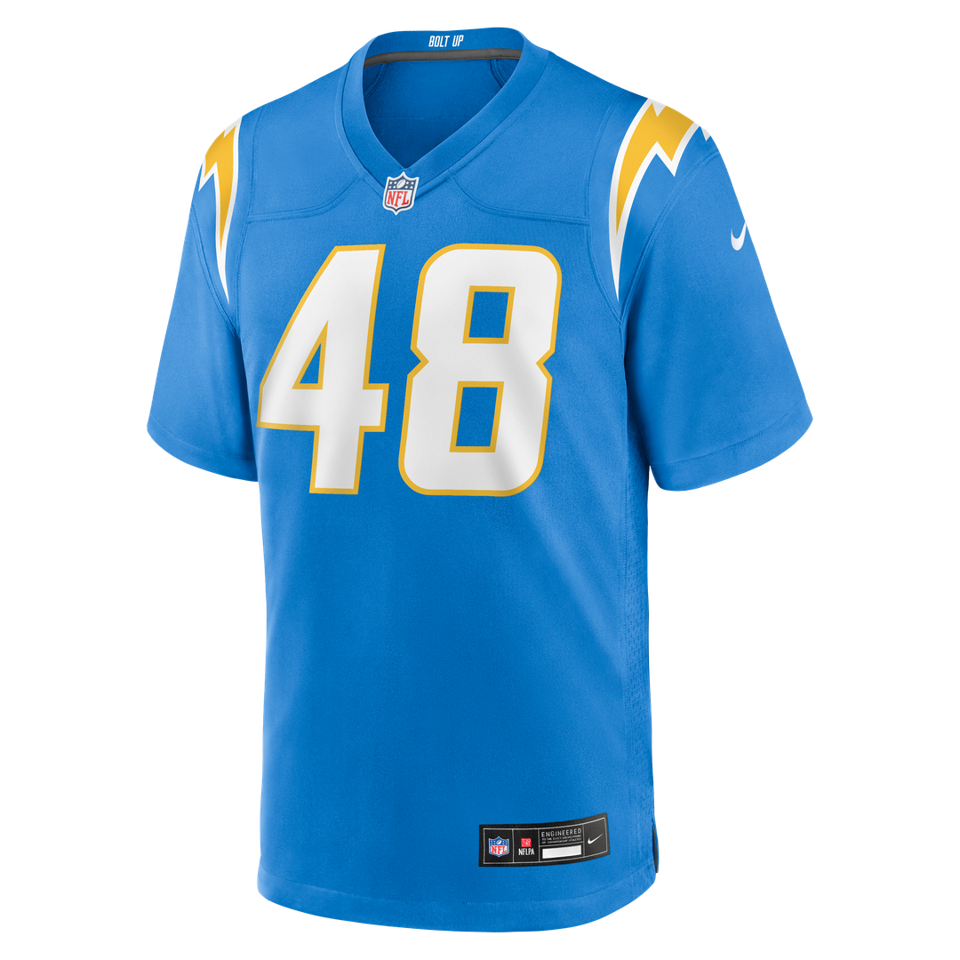 Bud Dupree Los Angeles Chargers Game Jersey - Powder Blue