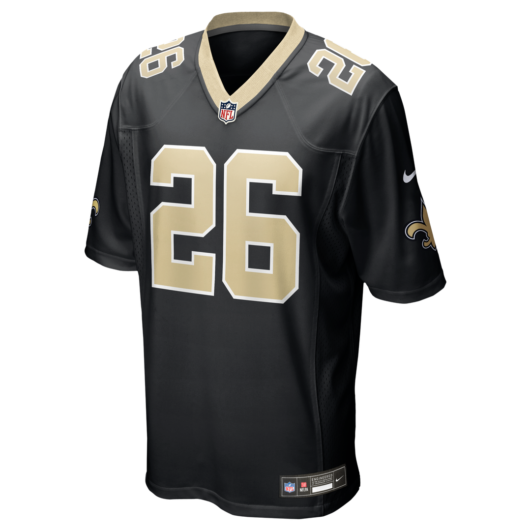 Deuce McAllister New Orleans Saints Game Jersey - Black