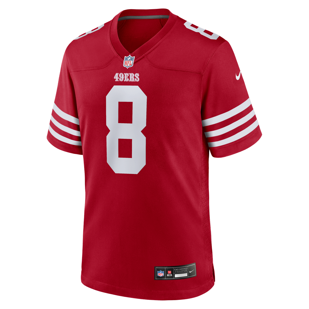 Steve Young San Francisco 49ers Game Jersey - Scarlet