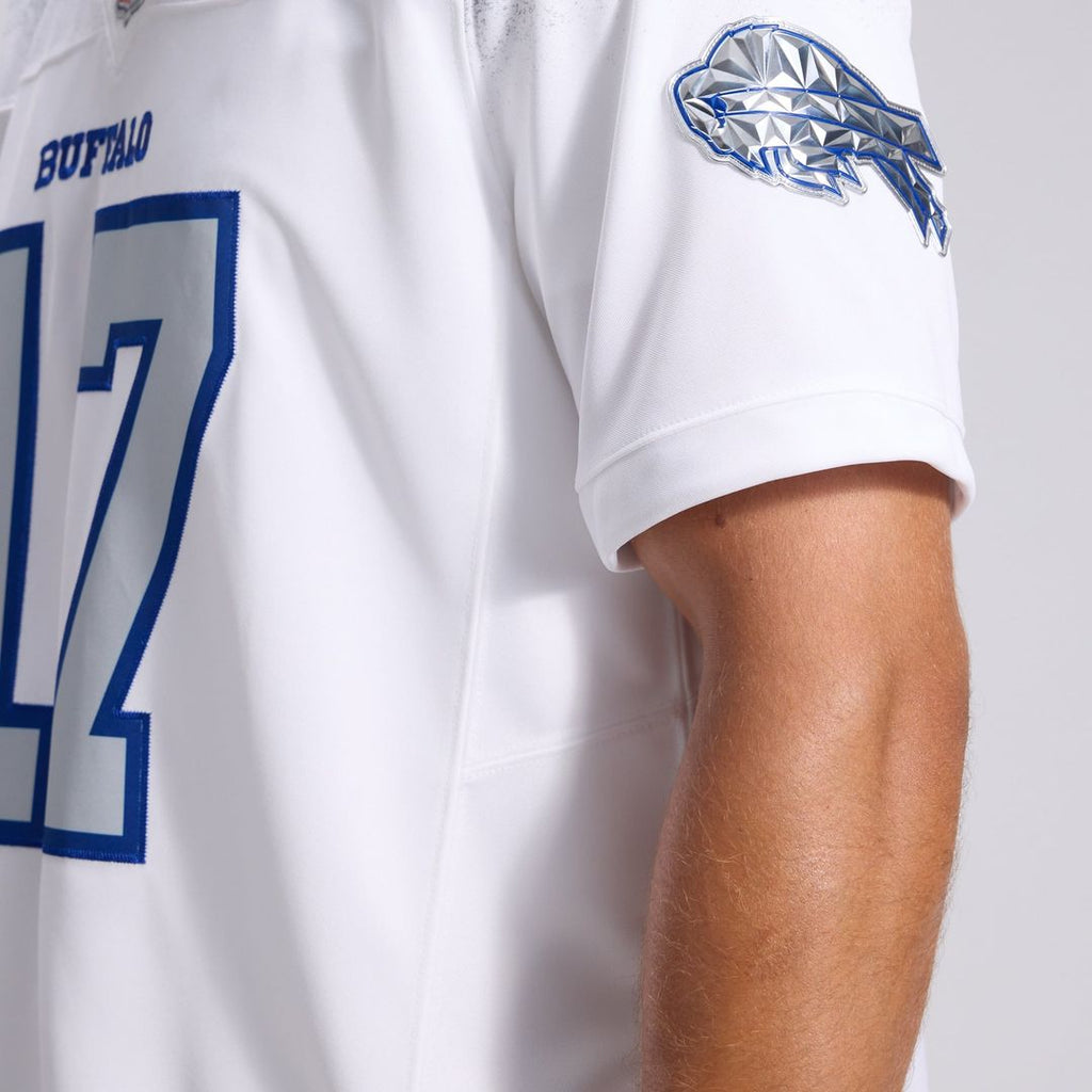 Josh Allen Buffalo Bills Rivalries Collection Stitched Limited Jersey - White