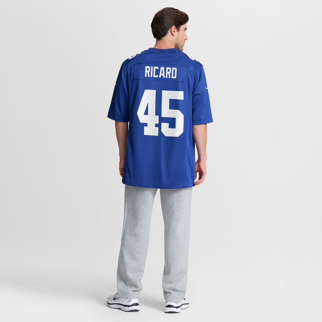Patrick Ricard New York Giants Game Jersey - Royal Blue