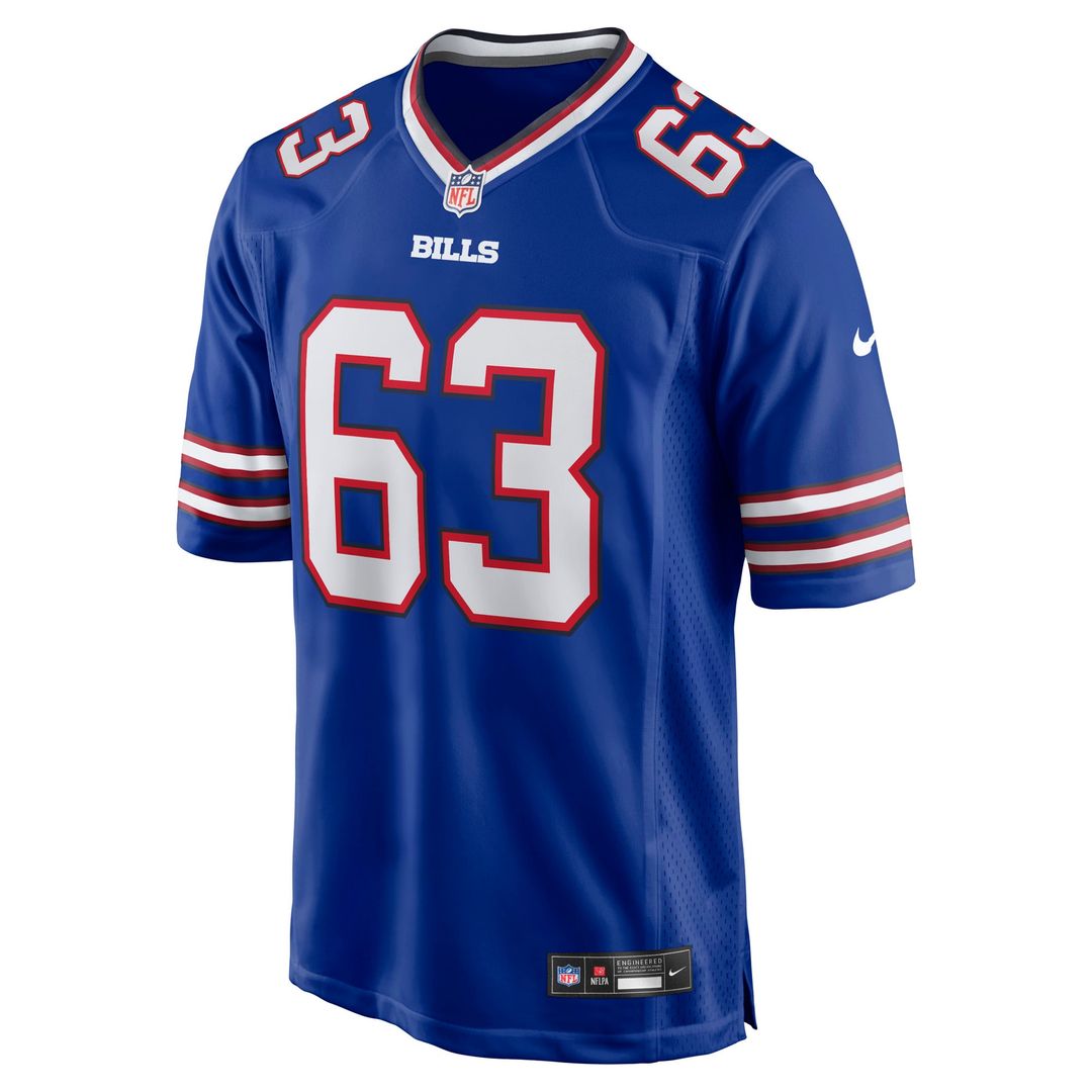Austin Corbett Buffalo Bills Game Jersey - Royal Blue